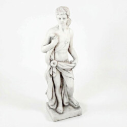 Hector Hunter Boy 83Cm White Stone Effect picture 02 a white background image