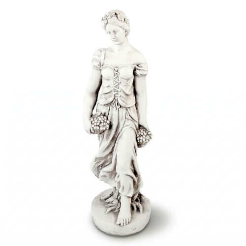 Sally In Summer 84Cm White Stone Effect picture 02 a white background image