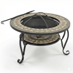 Brava Fire Pit Low picture 22 a white background image