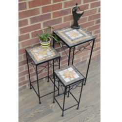 Brava Square Plantstand Set Of 3 Tall picture 07 a detail image