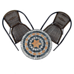Nova Bistro 60Cm Set with 2 x San Remo Chair picture 03 a white background image