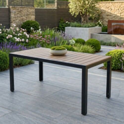 Pavanero Polywood Rectangular Table picture 21 a garden lifestyle image