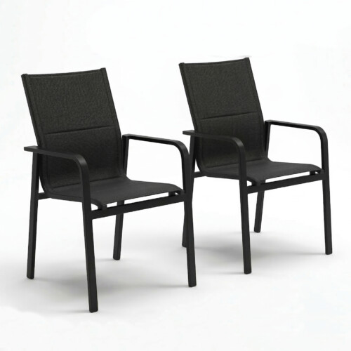 Pavanero Textilene Chair Pack Of 2 picture 02 a white background image
